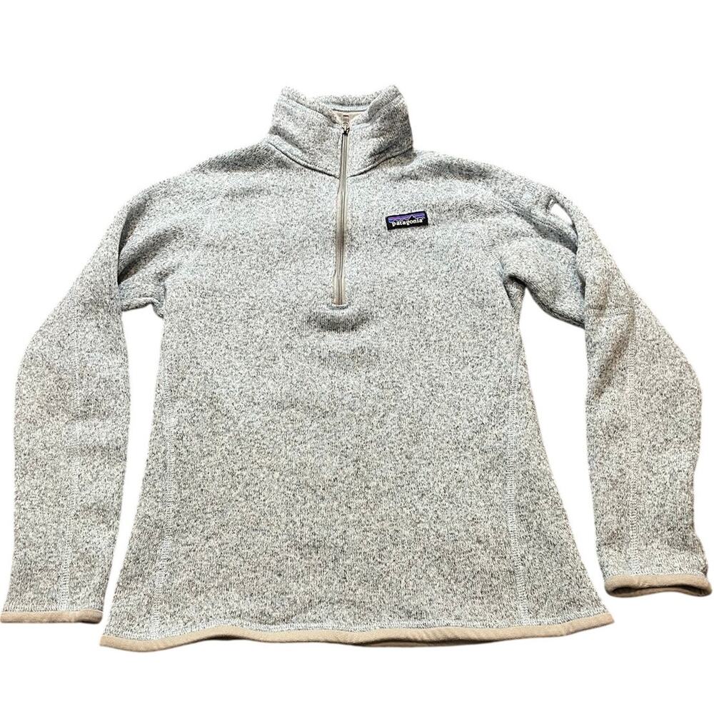 Patagonia Gray Quarter-Zip Sweatshirt